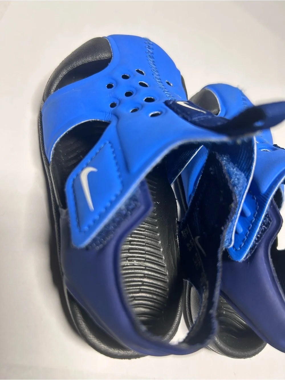 Nike Sunray Protect 2 Toddler Sandals Size 5C Signal Blue Black 943827-403
